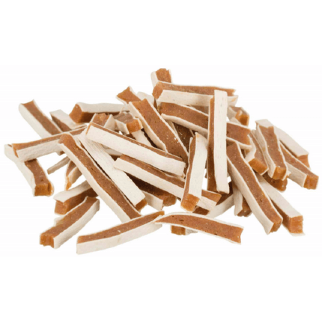 Trixie λιχουδιές premio stripes ψάρι/κουνέλι 100gr Trixie λιχουδιές premio stripes ψάρι/κουνέλι 100gr