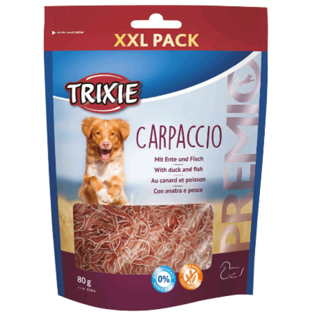 Trixie λιχουδιές premio carpaccio πάπια/ψάρι 80gr Trixie λιχουδιές premio carpaccio πάπια/ψάρι 80gr