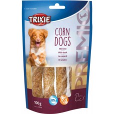 Trixie λιχουδιές premio corn dog πάπια