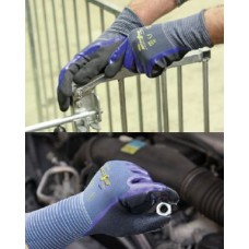 Γάντια nylon-νιτριλίου(x2), β.τ & λιπαρών, Νο.8 Γάντια nylon-νιτριλίου(x2), β.τ & λιπαρών, Νο.8