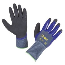 Γάντια nylon-νιτριλίου(x2), β.τ & λιπαρών, Νο.10