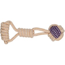 Trixie μπάλα με σχοινί & χειρολαβή 6cm/23cm Trixie μπάλα με σχοινί & χειρολαβή 6cm/23cm