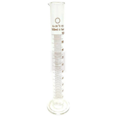 Κύλινδρος ογκομετρικός υάλινος,100ml