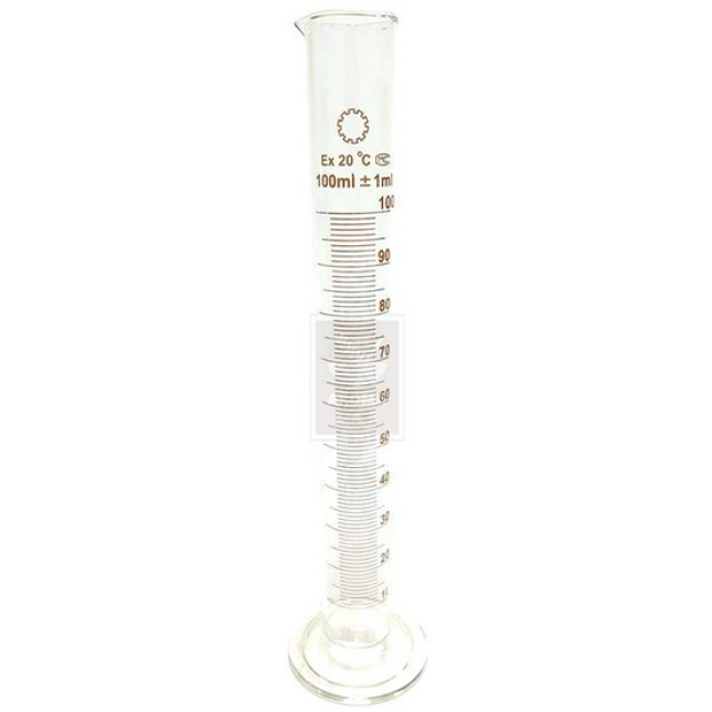 Κύλινδρος ογκομετρικός υάλινος,100ml Κύλινδρος ογκομετρικός υάλινος,100ml