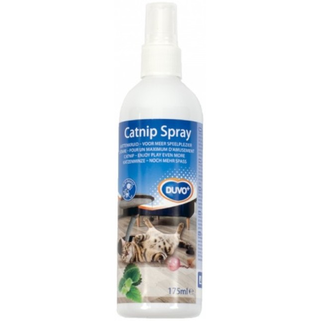 Duvo Spray Catnip για παιχνίδια και ονυχοδρόμια, 175 ml Duvo Spray Catnip για παιχνίδια και ονυχοδρόμια, 175 ml