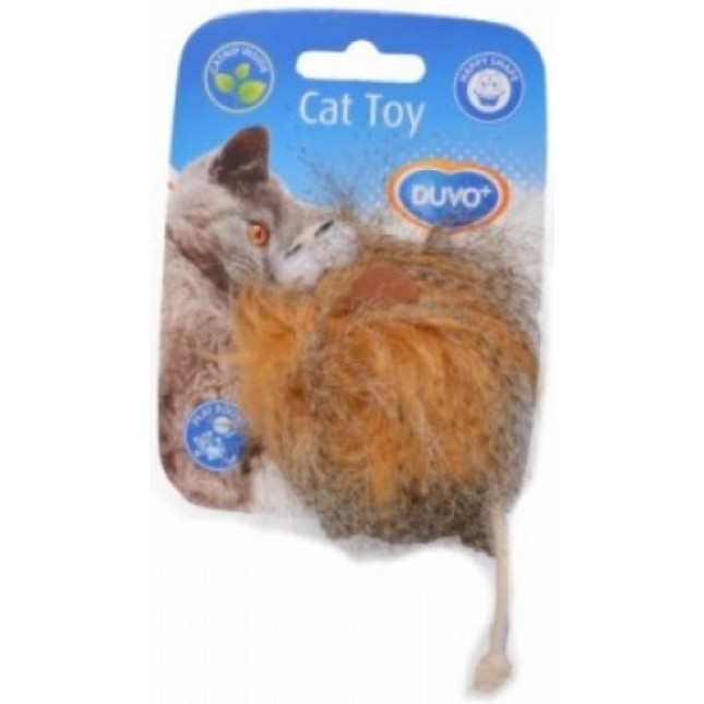 Duvo Παιχνίδι γάτας 'Χνουδωτό ποντίκι με catnip'