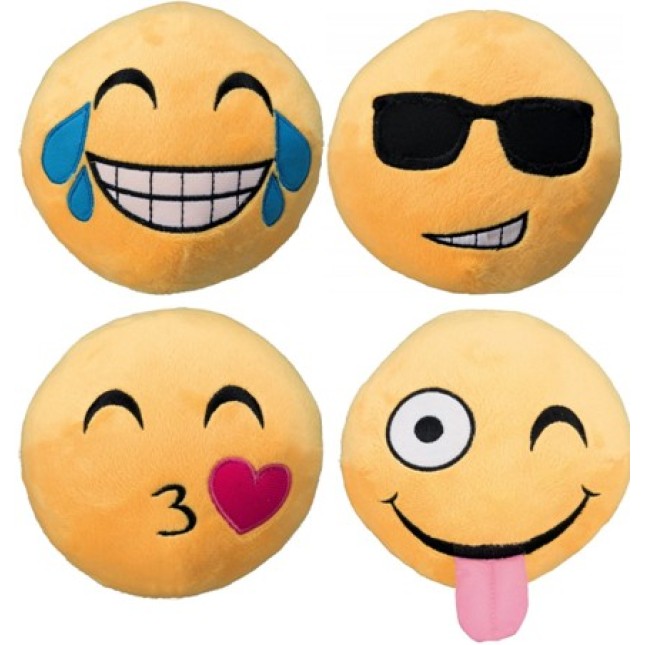 Trixie μπαλάκι λούτρινο smiley Trixie μπαλάκι λούτρινο smiley