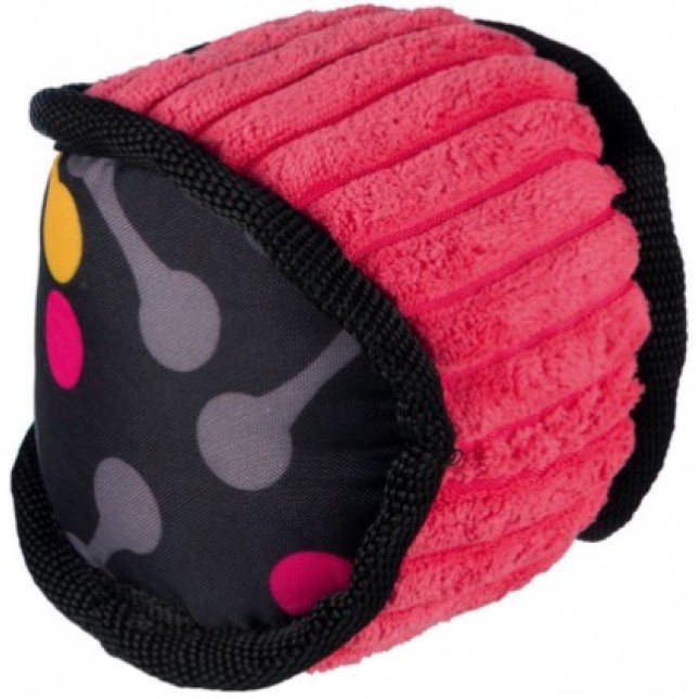 Trixie μπάλα sporty, ύφασμα/λούτρινα 10cm Trixie μπάλα sporty, ύφασμα/λούτρινα 10cm