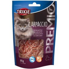 Trixie λιχουδιά γάτας carpaccio με πάπια/ψάρι 50gr