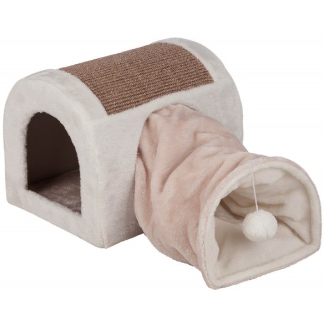 Trixie φωλιά με τούνελ ladina 32x32x40cm γκρι/σταχτί Trixie φωλιά με τούνελ ladina 32x32x40cm γκρι/σταχτί