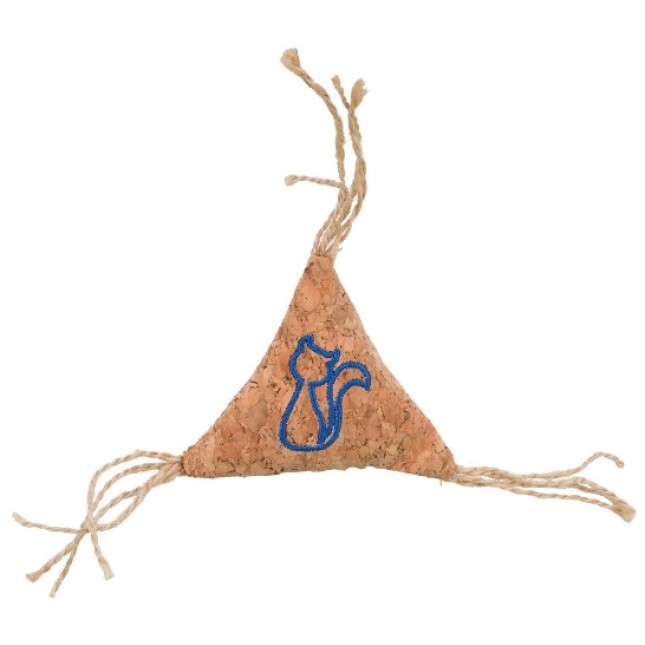Trixie παιχνίδι τρίγωνο cork 7cm Trixie παιχνίδι τρίγωνο cork 7cm