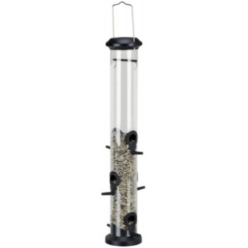 Trixie ταΐστρα πουλιών 1000ml /13x48x13cm μαύρη Trixie ταΐστρα πουλιών 1000ml /13x48x13cm μαύρη