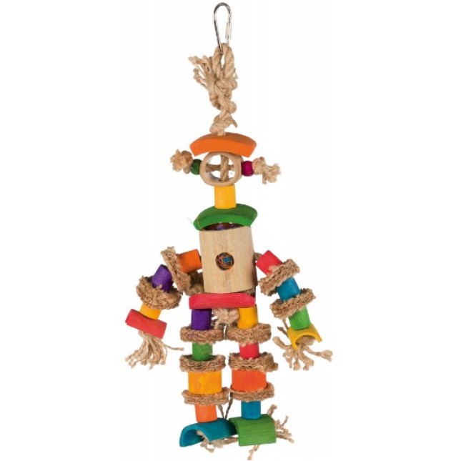 Trixie παιχνίδι άνθρωπος bamboo, φυσικά υλικά 25cm