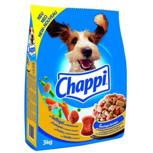 Chappi® smk πουλερικά, λαχανικά, δημητριακά 3kg
