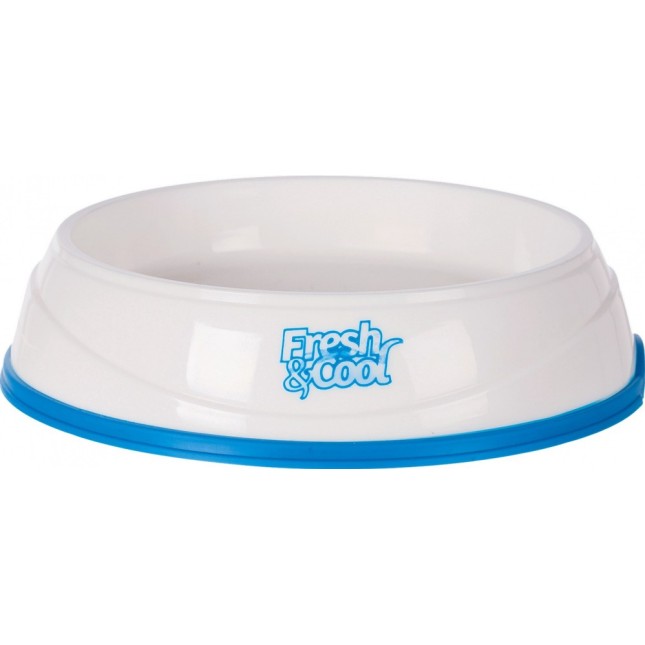 Trixie πιάτο ψυχόμενο για γάτες 0,25l/17cm άσπρο/μπλε Trixie πιάτο ψυχόμενο για γάτες 0,25l/17cm άσπρο/μπλε