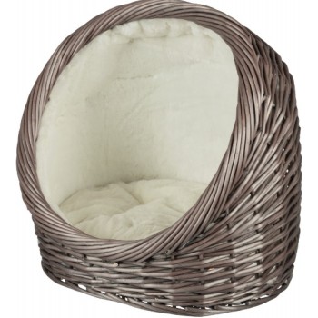 Trixie φωλιά ψάθινη 44x44x30cm γκρι Trixie φωλιά ψάθινη 44x44x30cm γκρι