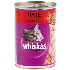 Whiskas  μοσχάρι 400g