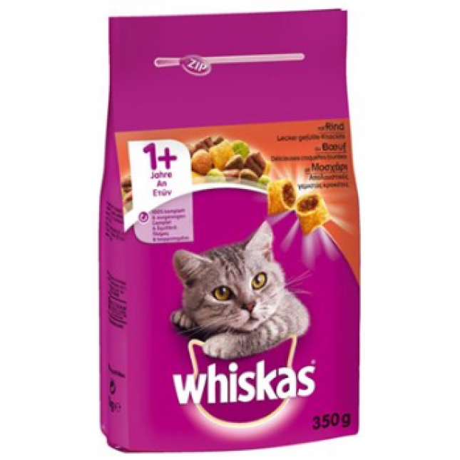 Whiskas dry adult μοσχάρι 350g Whiskas dry adult μοσχάρι 350g