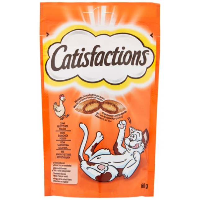 Waltham Catisfactions κοτόπουλο 60g