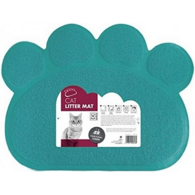 M-pets δάπεδο για γάτες με πατούσες μπλέ,60x45cm M-pets δάπεδο για γάτες με πατούσες μπλέ,60x45cm