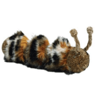 Beeztees παιχνίδι κάμπια με catnip 10cm Beeztees παιχνίδι κάμπια με catnip 10cm