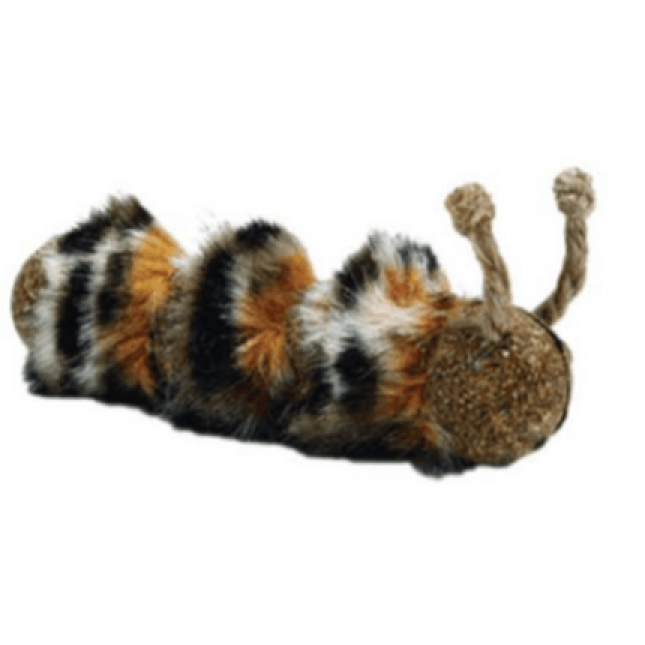 Beeztees παιχνίδι κάμπια με catnip 10cm Beeztees παιχνίδι κάμπια με catnip 10cm