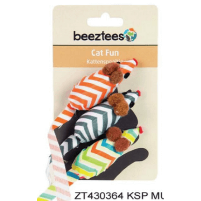 Beeztees παιχνίδι γάτας,ποντίκι micies 3x4cm Beeztees παιχνίδι γάτας,ποντίκι micies 3x4cm