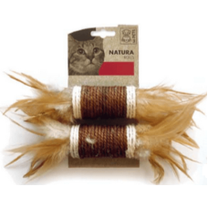 M-pets παιχνίδι γάτας Natura rolls L: 24 Φ: 4.5 M-pets παιχνίδι γάτας Natura rolls L: 24 Φ: 4.5