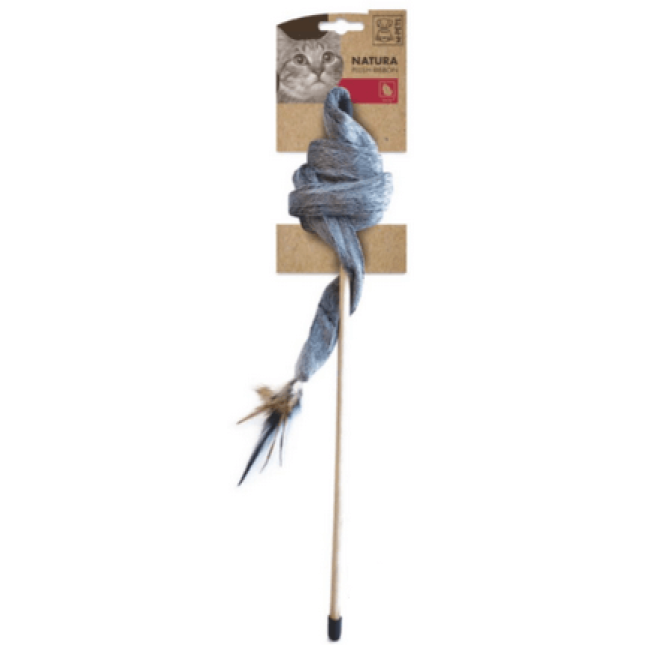 M-pets παιχνίδι γάτας Natura Plush Ribbon 43cm M-pets παιχνίδι γάτας Natura Plush Ribbon 43cm