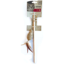 M-pets παιχνίδι γάτας Natura Seagrass Mouse Wand