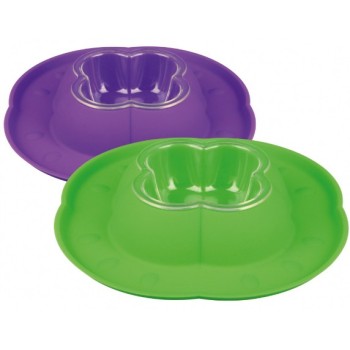 Trixie πιάτο πλαστικό με σιλικόνη 200ml/23x23cm Trixie πιάτο πλαστικό με σιλικόνη 200ml/23x23cm