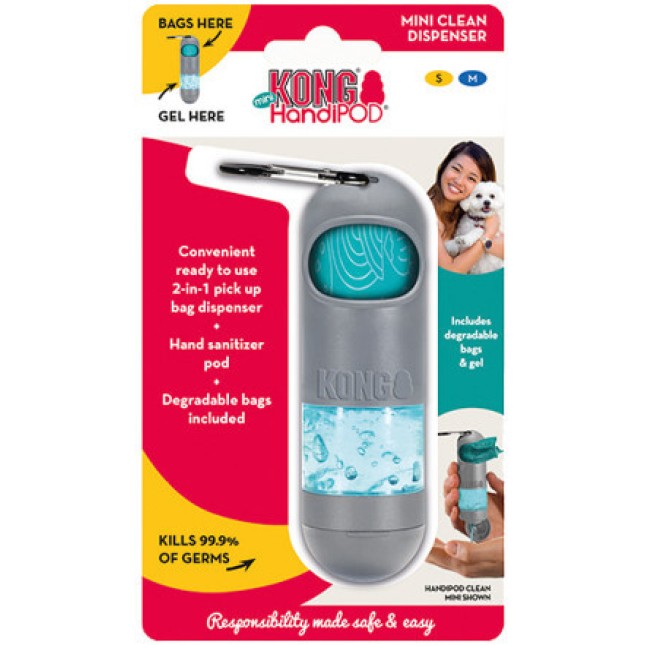 Kong mini απολύμανση & σακούλες περιττωμάτων Kong mini απολύμανση & σακούλες περιττωμάτων