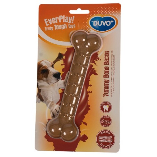 Duvo παιχνίδι κόκκαλο 'Everplay!' με γεύση bacon, 18cm Duvo παιχνίδι κόκκαλο 'Everplay!' με γεύση bacon, 18cm