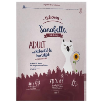 Bosch Sanabelle Delicious 'Ζαρκάδι & Πατάτα', 400gr Bosch Sanabelle Delicious 'Ζαρκάδι & Πατάτα', 400gr