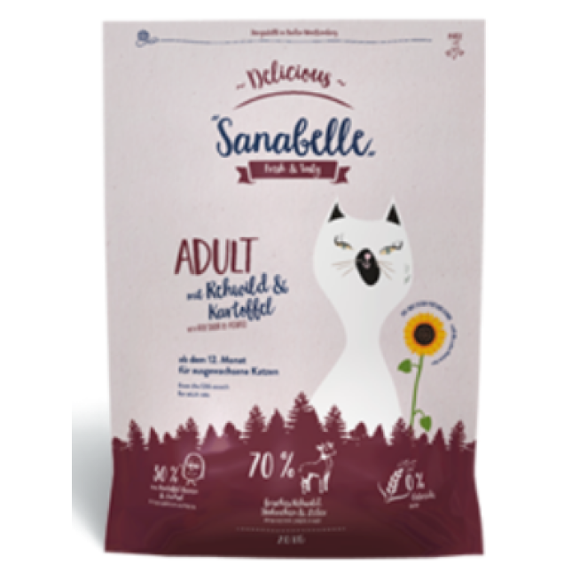 Bosch Sanabelle Delicious 'Ζαρκάδι & Πατάτα', 2Kg Bosch Sanabelle Delicious 'Ζαρκάδι & Πατάτα', 2Kg