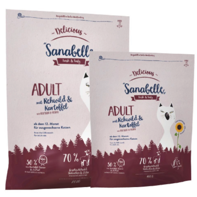 Bosch Sanabelle Delicious 'Ζαρκάδι & Πατάτα' Bosch Sanabelle Delicious 'Ζαρκάδι & Πατάτα'