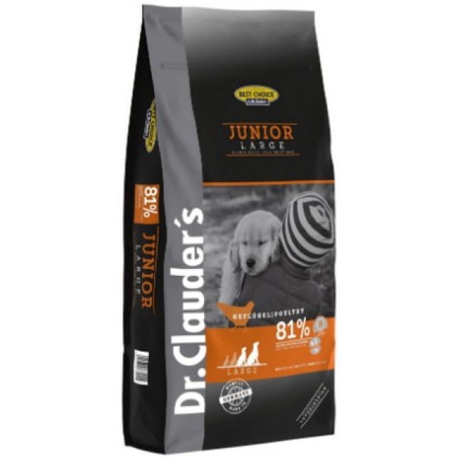 Dr.Clauder's best choice junior κοτόπουλο L 12,5kg