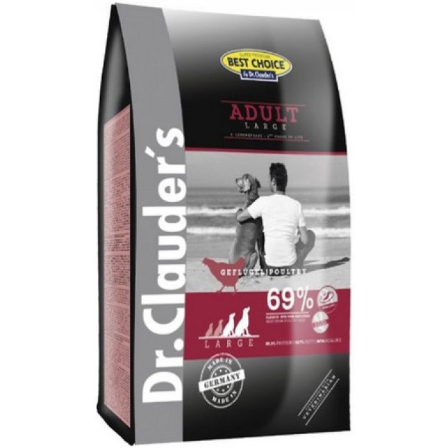 Dr.Clauder's best choice adult κοτόπουλο L 4kg Dr.Clauder's best choice adult κοτόπουλο L 4kg