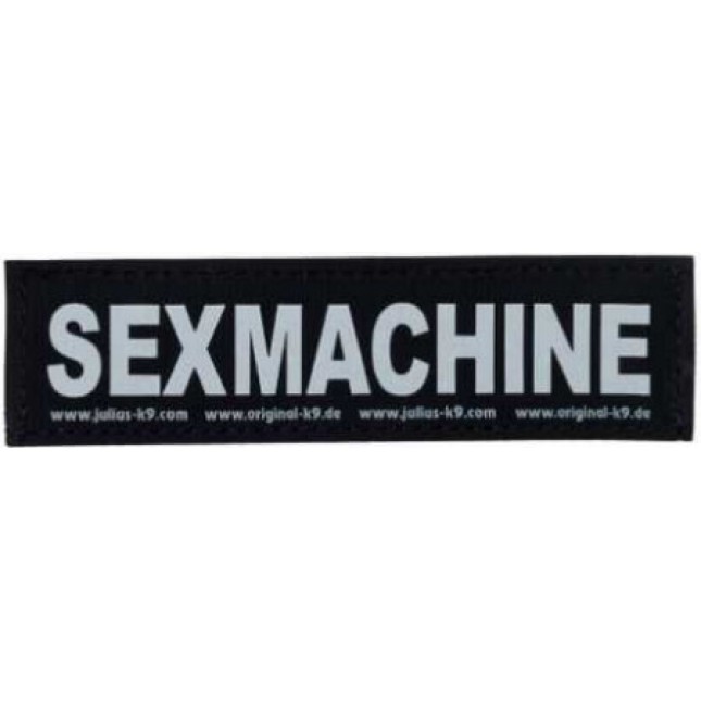 julius κ-9 sticker velcro  2τμχ l sex machine