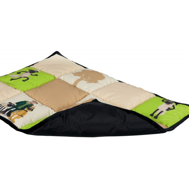 Trixie κουβέρτα shaun 85x60cm μπεζ/πράσινο