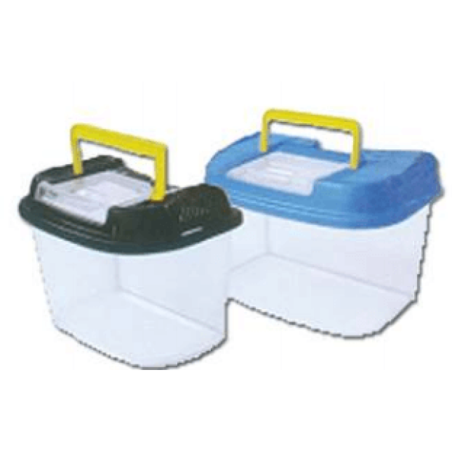 Ενυδρείο πλαστικό οβάλ 18x12x13cm Ενυδρείο πλαστικό οβάλ 18x12x13cm