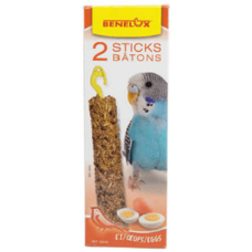 Benelux stick για παπαγαλάκια,με αυγό 2τεμ