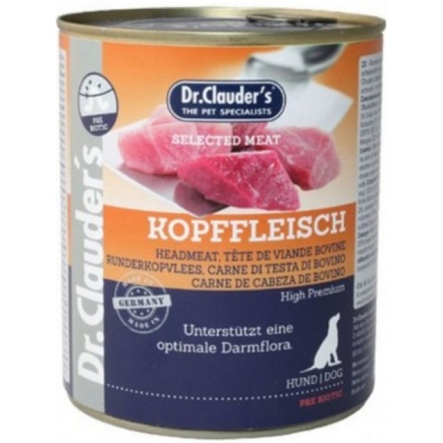 Dr.Clauder's Headmeat (κρέας κεφαλιού) 400g Dr.Clauder's Headmeat (κρέας κεφαλιού) 400g