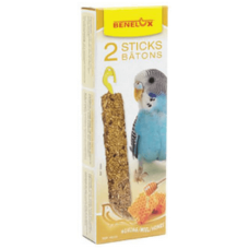 Benelux stick για παπαγαλάκια,με μέλι 2τεμ