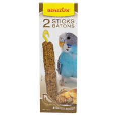 Benelux stick για παπαγαλάκια,με μπισκότο 2τεμ