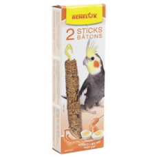 Benelux stick για μεσαίους παπαγάλους,με μέλι & αυγό 2τεμ Benelux stick για μεσαίους παπαγάλους,με μέλι & αυγό 2τεμ