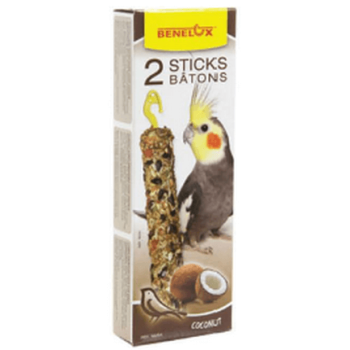 Benelux stick για μεσαίους παπαγάλους με καρύδα 2τεμ Benelux stick για μεσαίους παπαγάλους με καρύδα 2τεμ