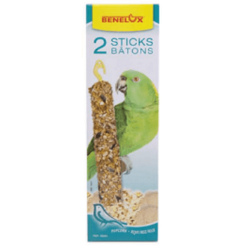 Benelux stick για μεγάλους παπαγάλους με ποπκορν & ρύζι XXL 2τεμ Benelux stick για μεγάλους παπαγάλους με ποπκορν & ρύζι XXL 2τεμ