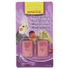 Benelux mineral block ροζ σκληρή πέτρα small 2τεμ Benelux mineral block ροζ σκληρή πέτρα small 2τεμ