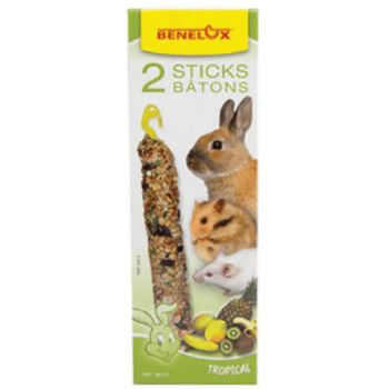 Benelux stick για τρωκτικά με τροπικά φρούτα 2τεμ Benelux stick για τρωκτικά με τροπικά φρούτα 2τεμ